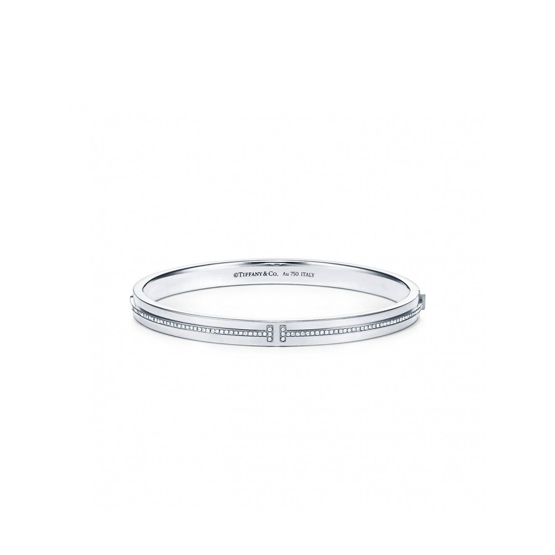 TIFFANY T DIAMOND HINGED BANGLE 60423814